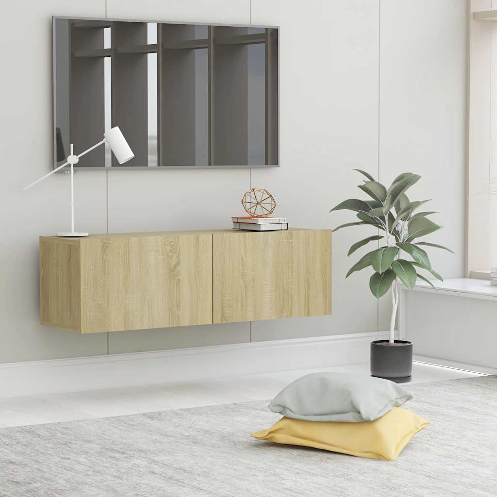 vidaXL TV-Schrank Weiß 80x30x30 cm Holzwerkstoff