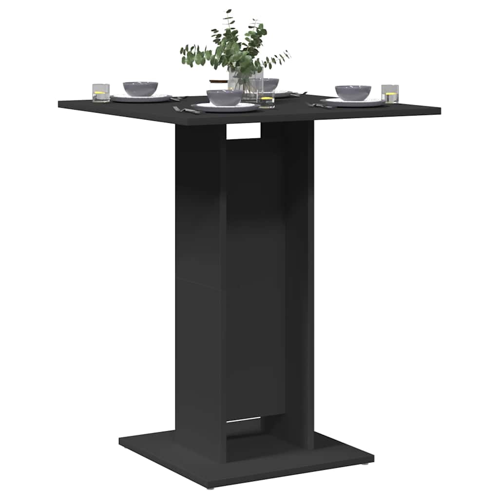 Bistrotisch Weiß 60x60x75 cm Holzwerkstoff