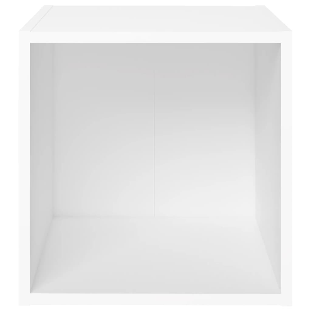 TV-Schrank Weiß 37x35x37 cm Holzwerkstoff