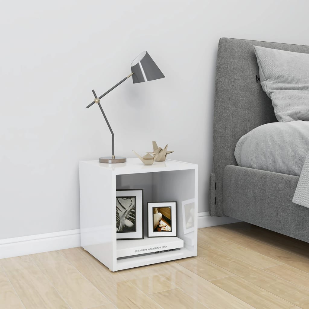 TV-Schrank Weiß 37x35x37 cm Holzwerkstoff