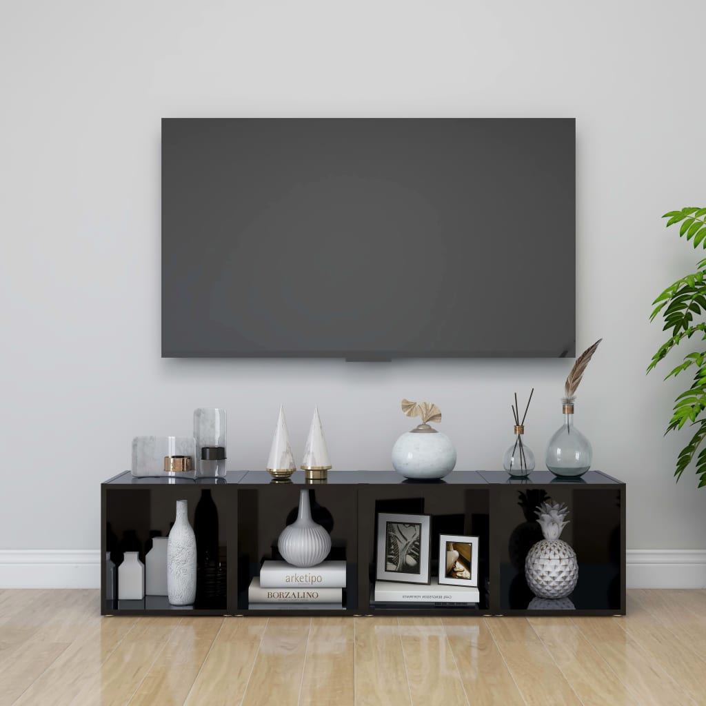 TV-Schrank Weiß 37x35x37 cm Holzwerkstoff