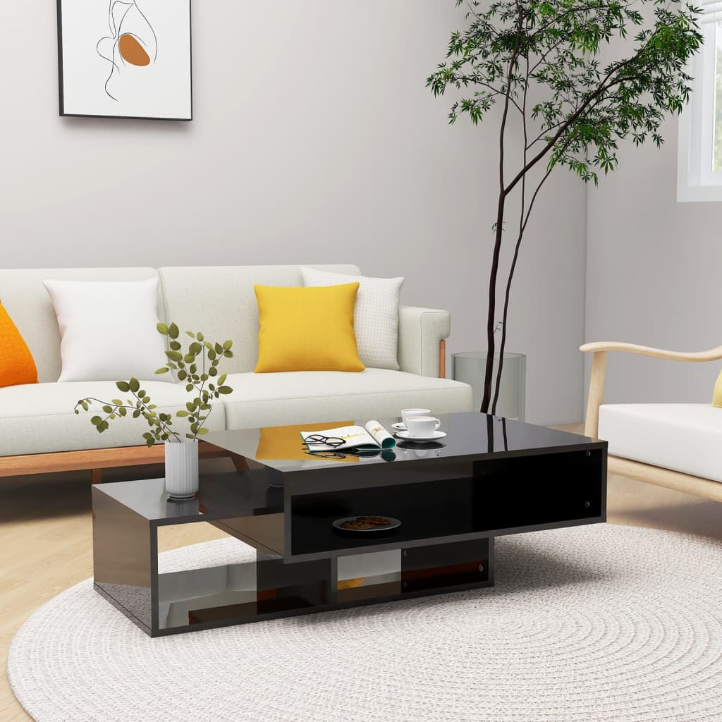Couchtisch Weiß 105x55x32 cm Holzwerkstoff