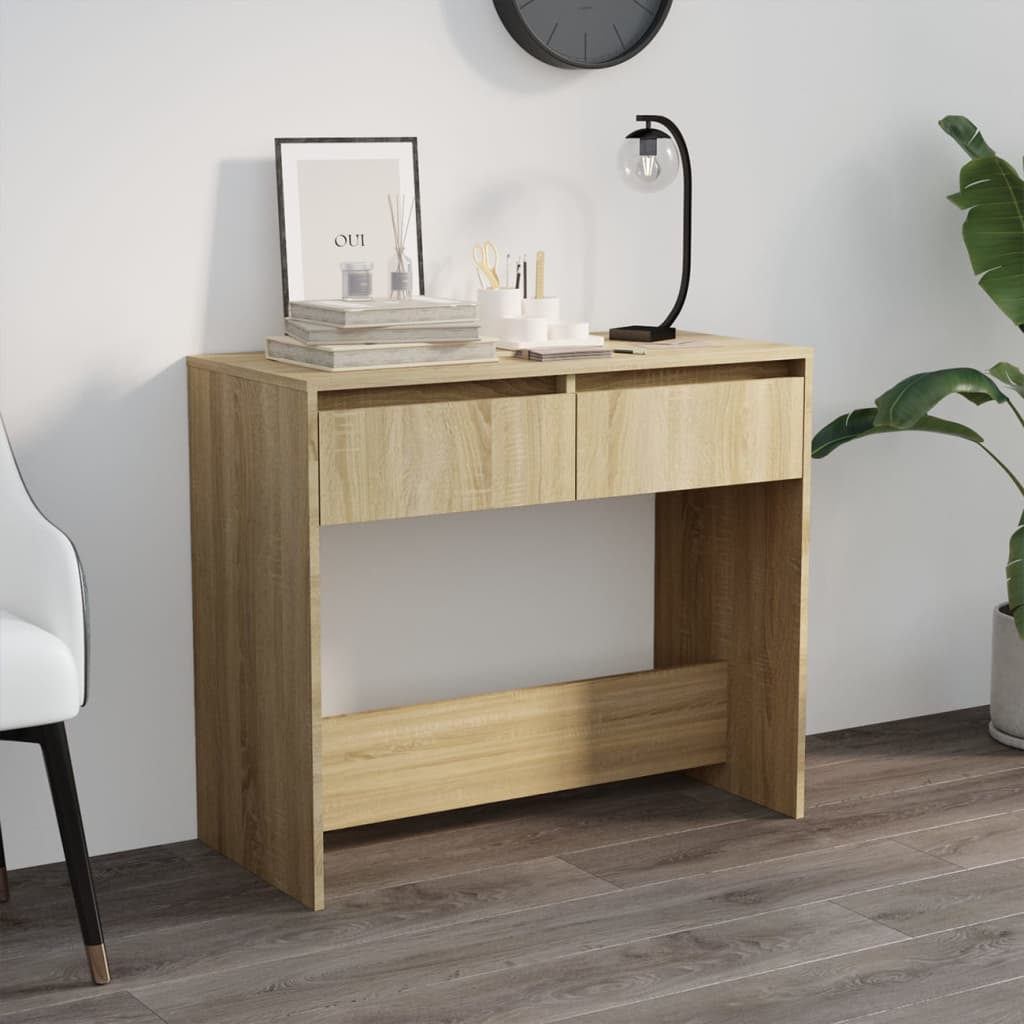 Konsolentisch Weiß 89x41x76,5 cm Holzwerkstoff