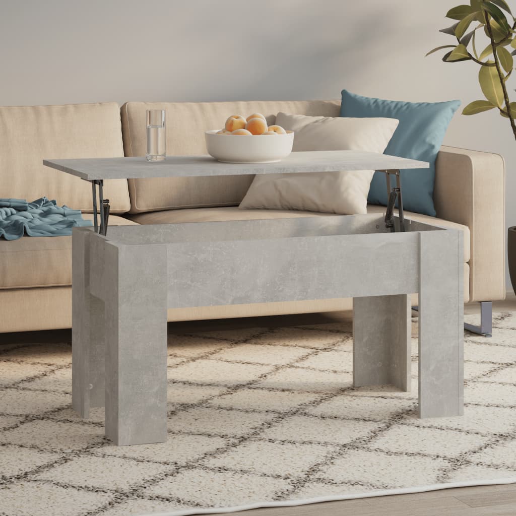 Couchtisch Weiß 101x49x52 cm Holzwerkstoff