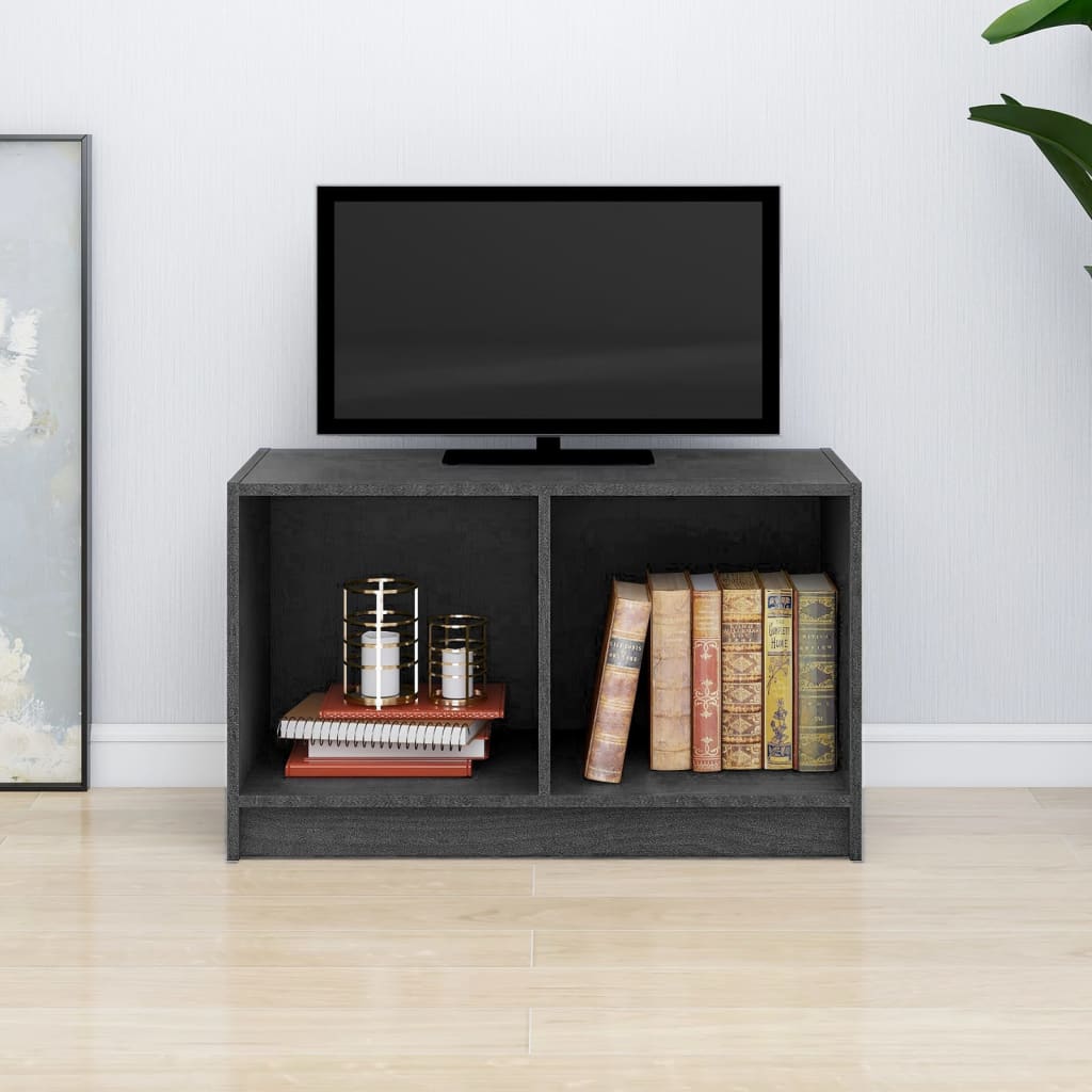 TV-Schrank 70x33x42 cm Massivholz Kiefer