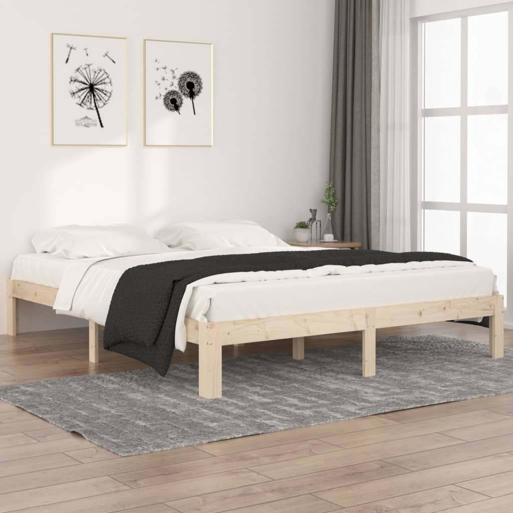 Massivholzbett 75x190 cm