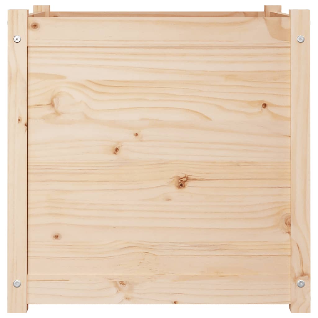 Pflanzkübel 2 Stk. 60x60x60 cm Massivholz Kiefer