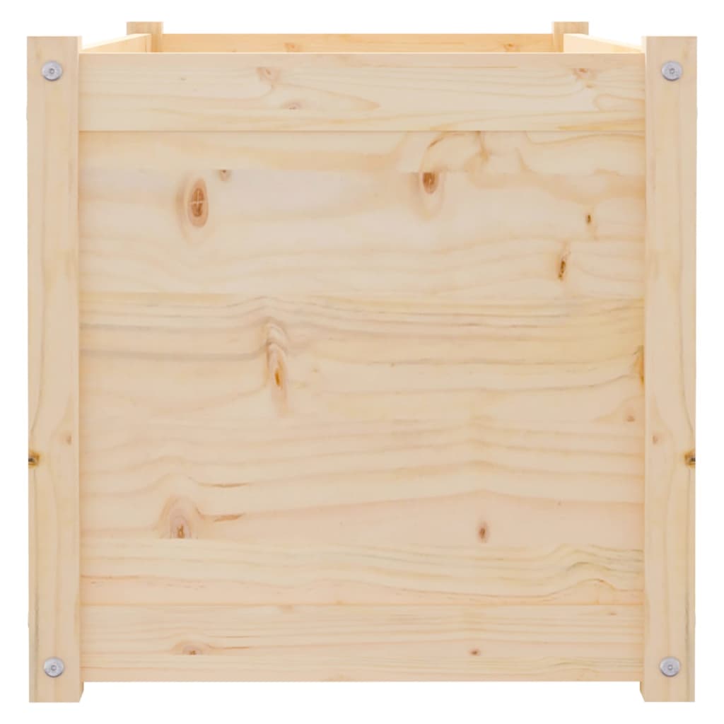 Pflanzkübel 100x50x50 cm Massivholz Kiefer