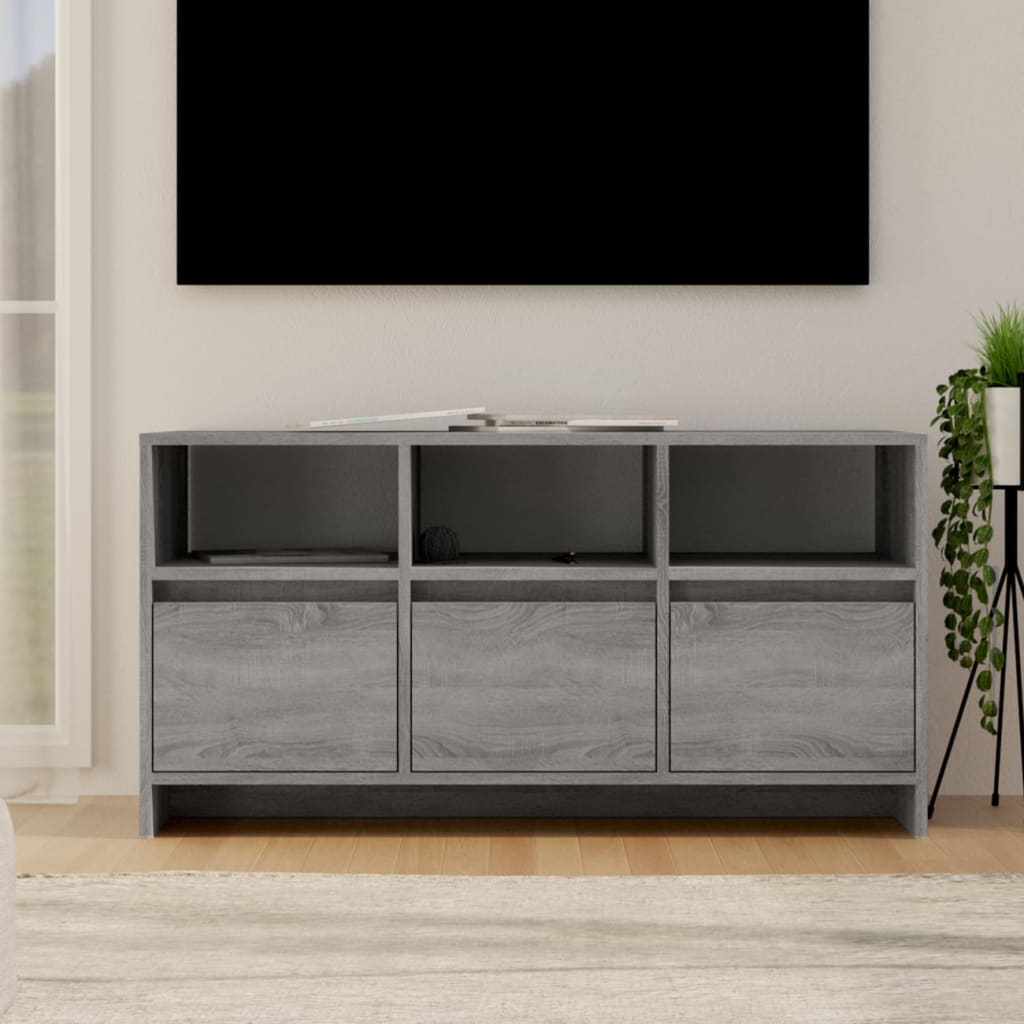 TV-Schrank Weiß 102x37,5x52,5 cm Holzwerkstoff