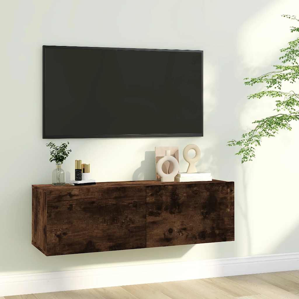 vidaXL TV-Schrank Weiß 80x30x30 cm Holzwerkstoff