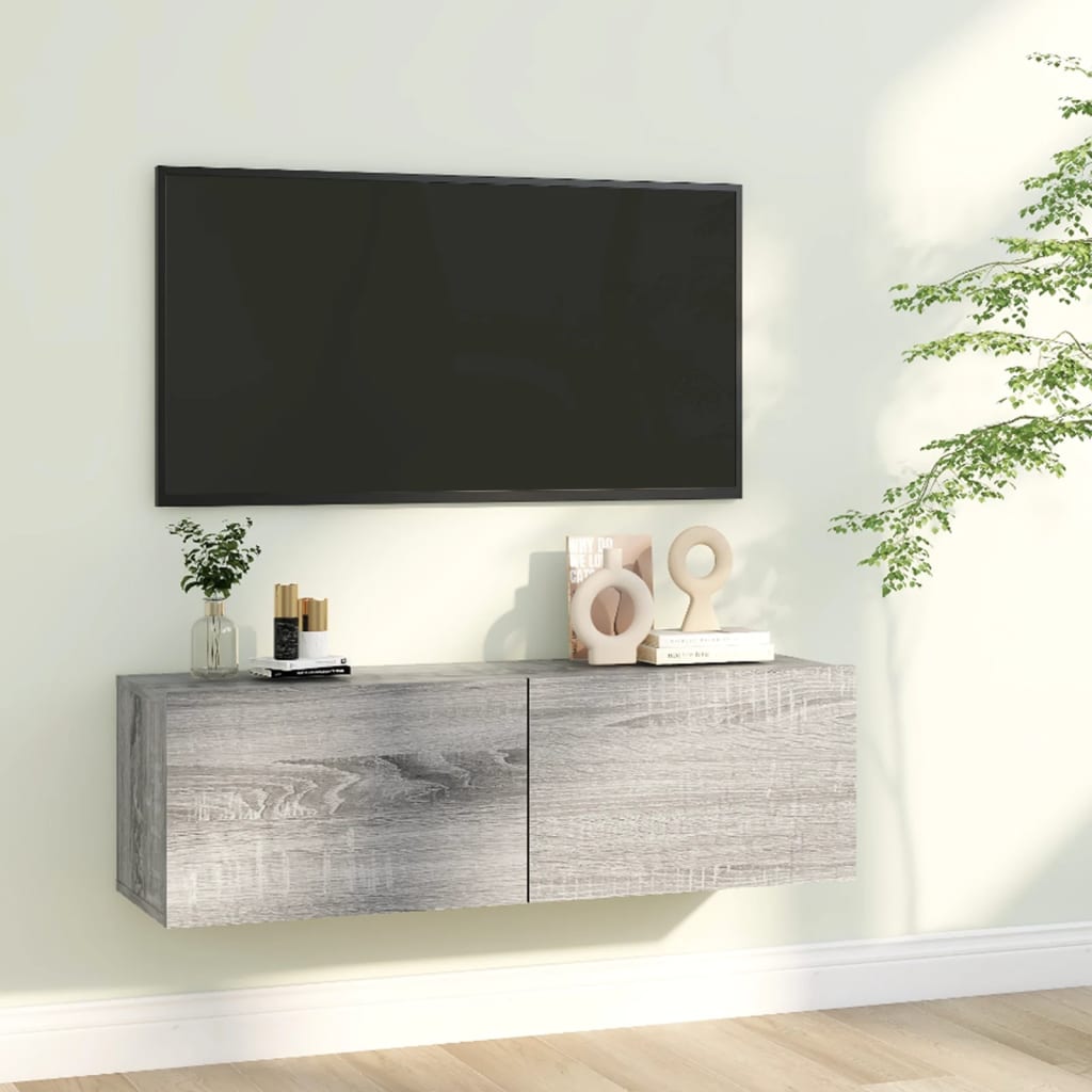 vidaXL TV-Schrank Weiß 80x30x30 cm Holzwerkstoff