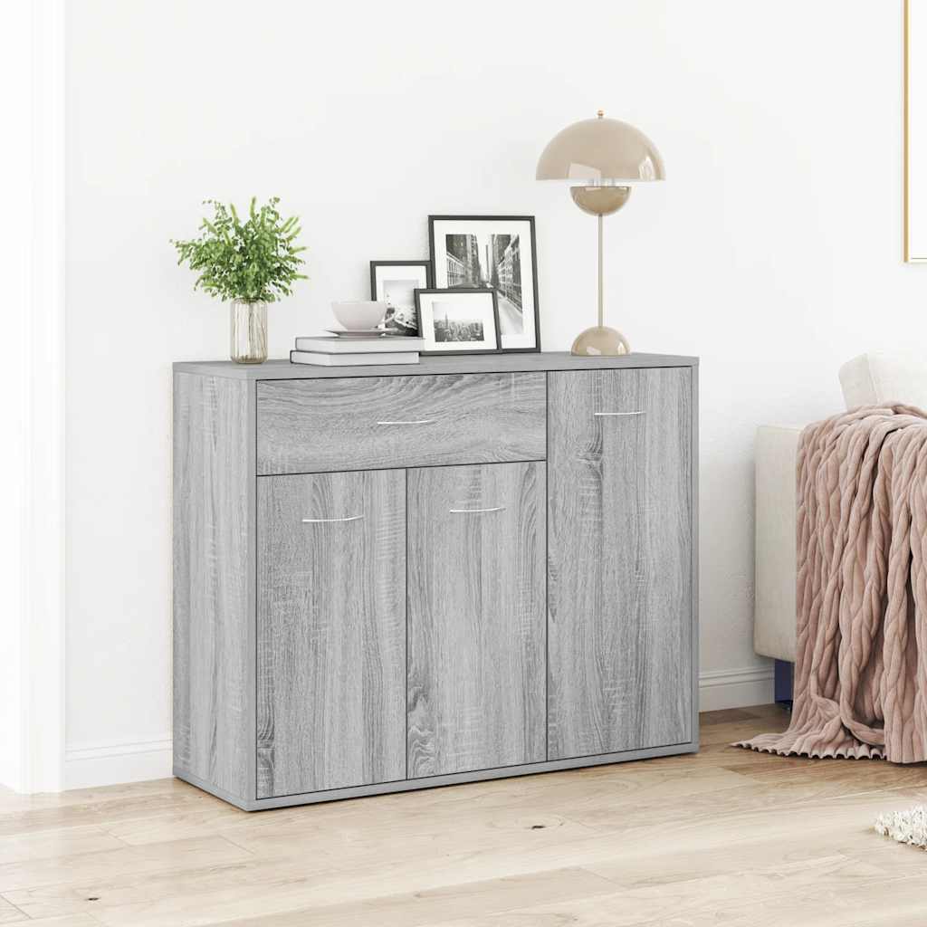 vidaXL Sideboard Weiß 88x30x70 cm Holzwerkstoff