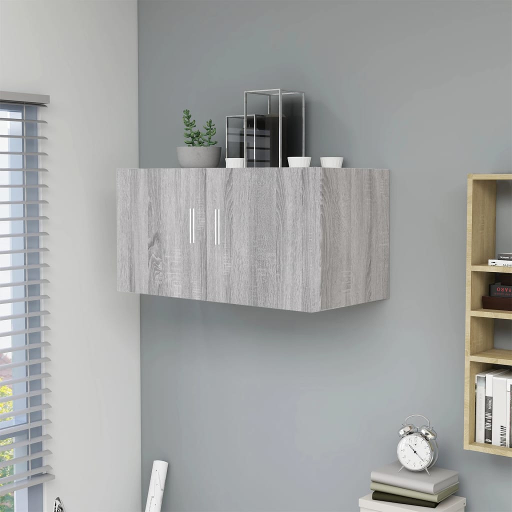 Wandschrank Weiß 80 x 39 x 40 cm Holzwerkstoff