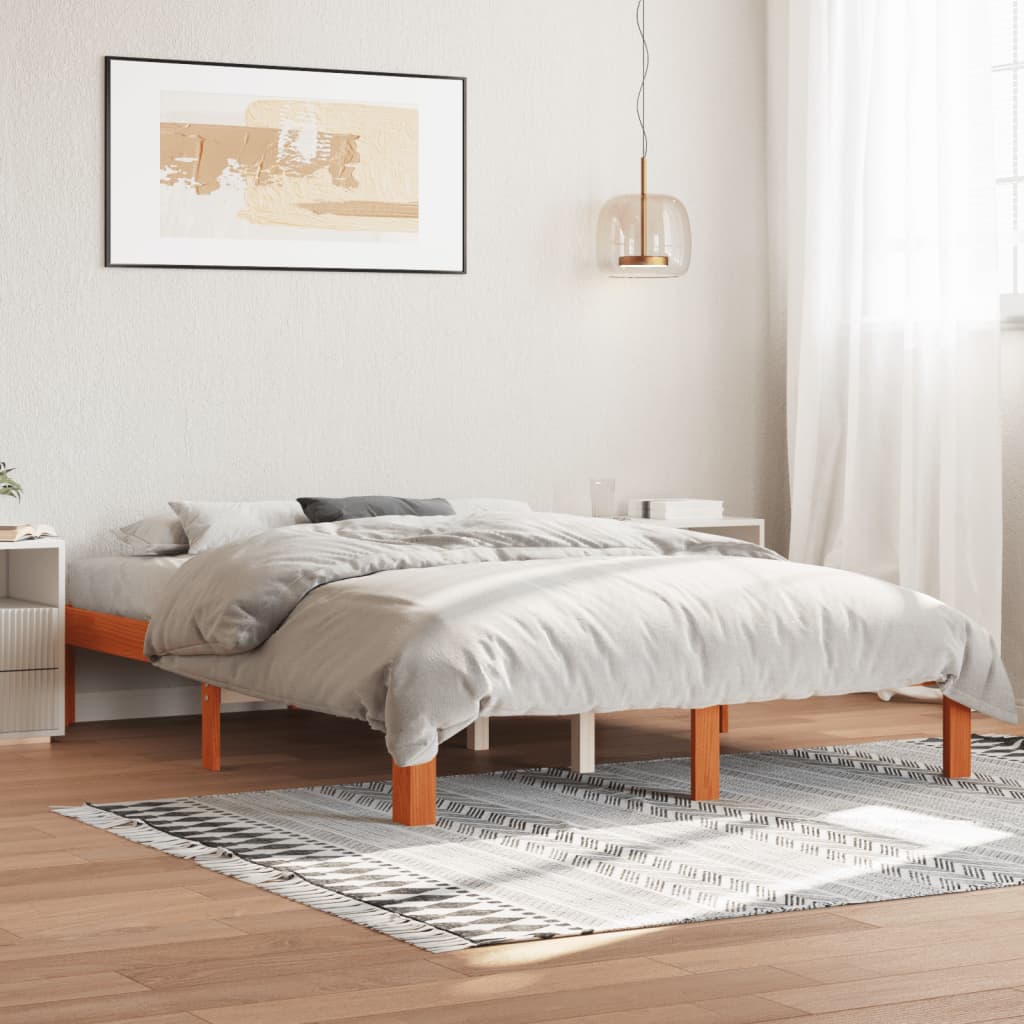 Massivholzbett 75x190 cm