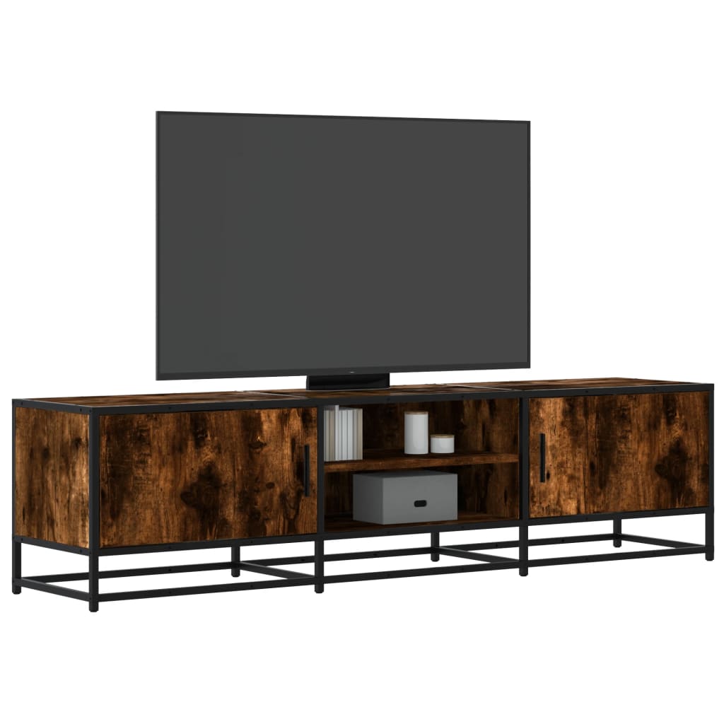 vidaXL TV-Schrank Schwarz 180x35x41 cm Holzwerkstoff