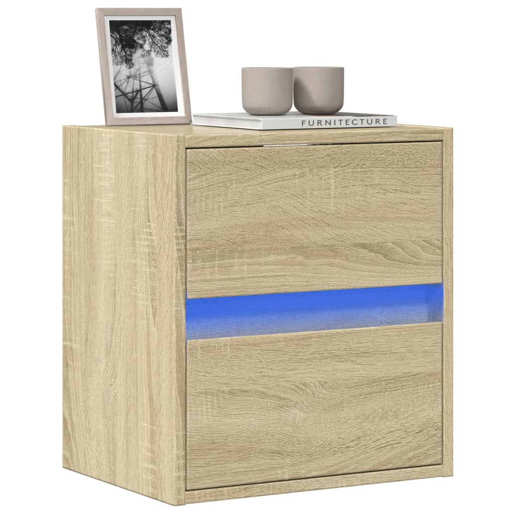 vidaXL TV-Wandschrank mit LED Weiß 180x31x45 cm