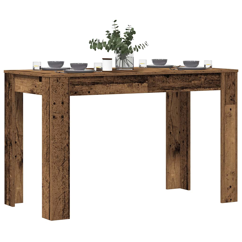 vidaXL Esstisch Weiß 120x60x76 cm Holzwerkstoff