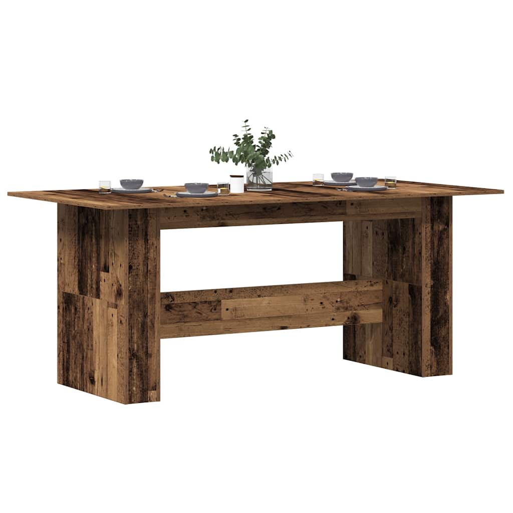 vidaXL Esstisch Weiß 180x90x76 cm Holzwerkstoff