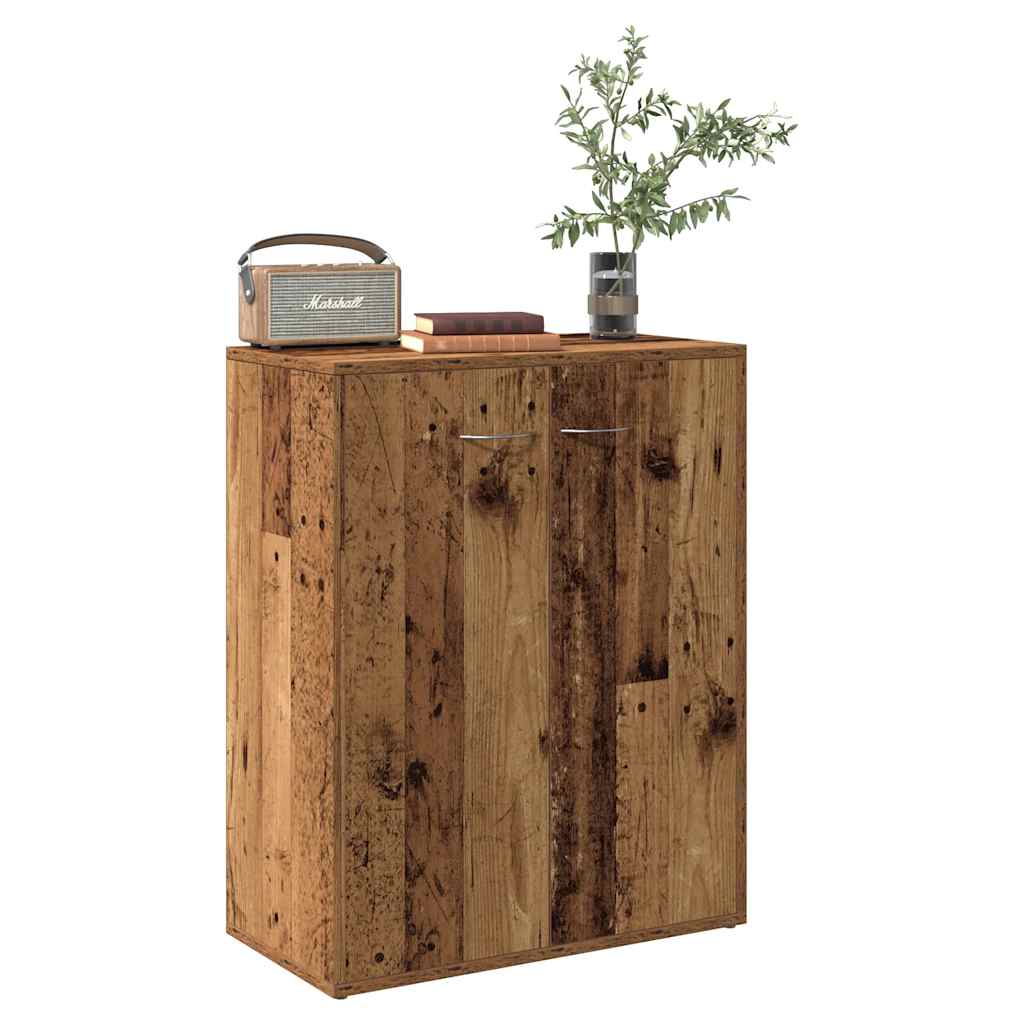 vidaXL Sideboard Weiß 60x30x75 cm Holzwerkstoff
