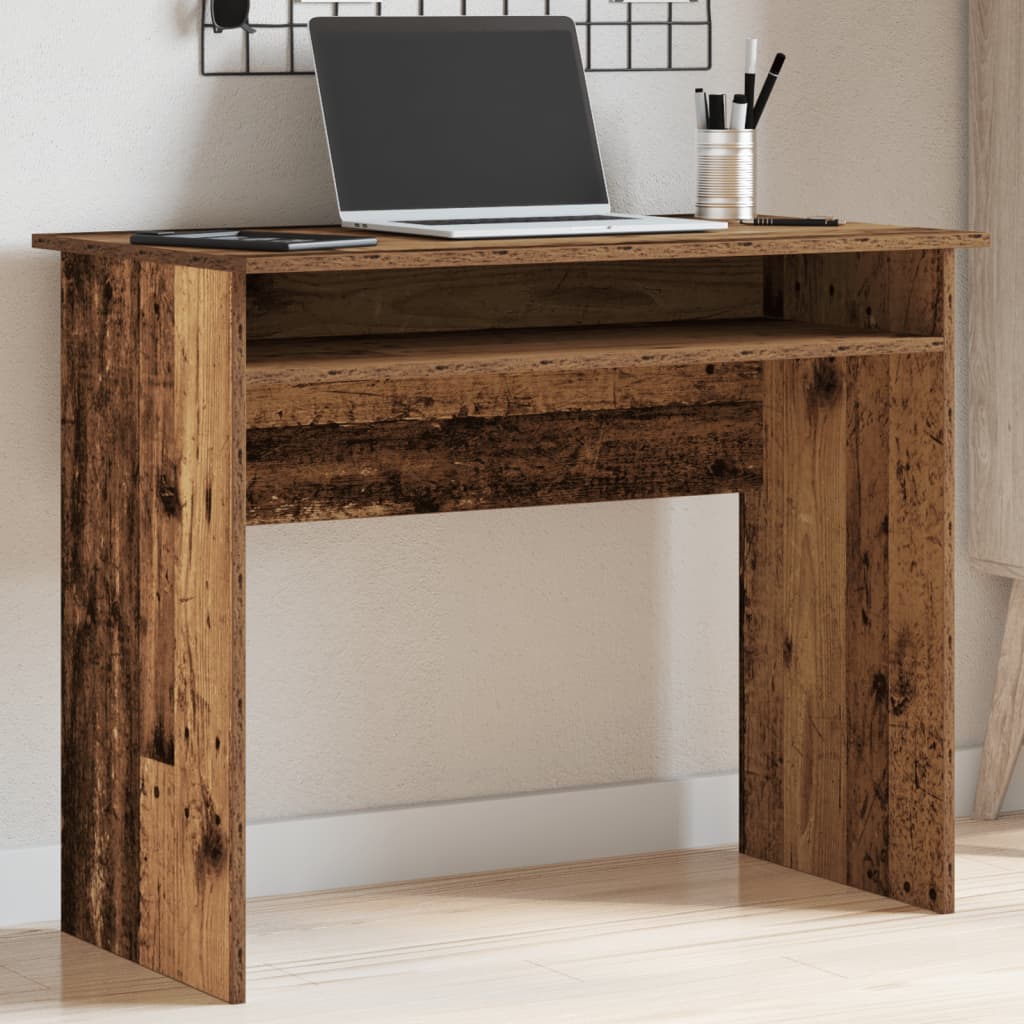 vidaXL Schreibtisch Weiß 90x50x74 cm Holzwerkstoff