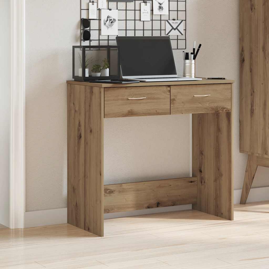 vidaXL Schreibtisch Weiß 80×40×75 cm Holzwerkstoff