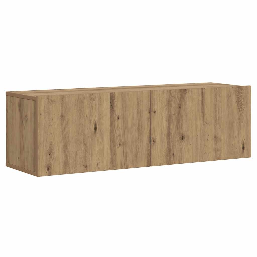vidaXL TV-Schrank Weiß 80x30x30 cm Holzwerkstoff