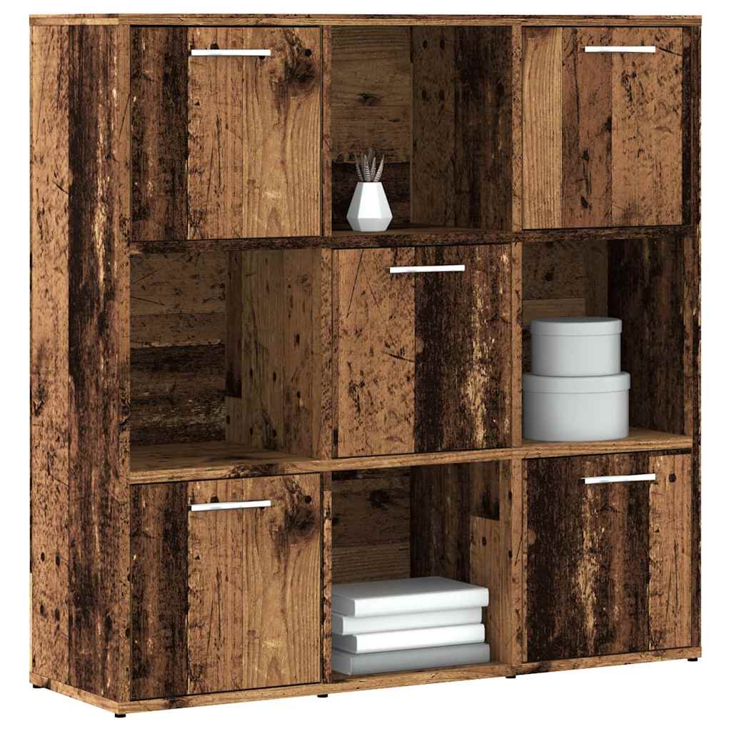 Bücherregal Weiß 90x30x90 cm Holzwerkstoff