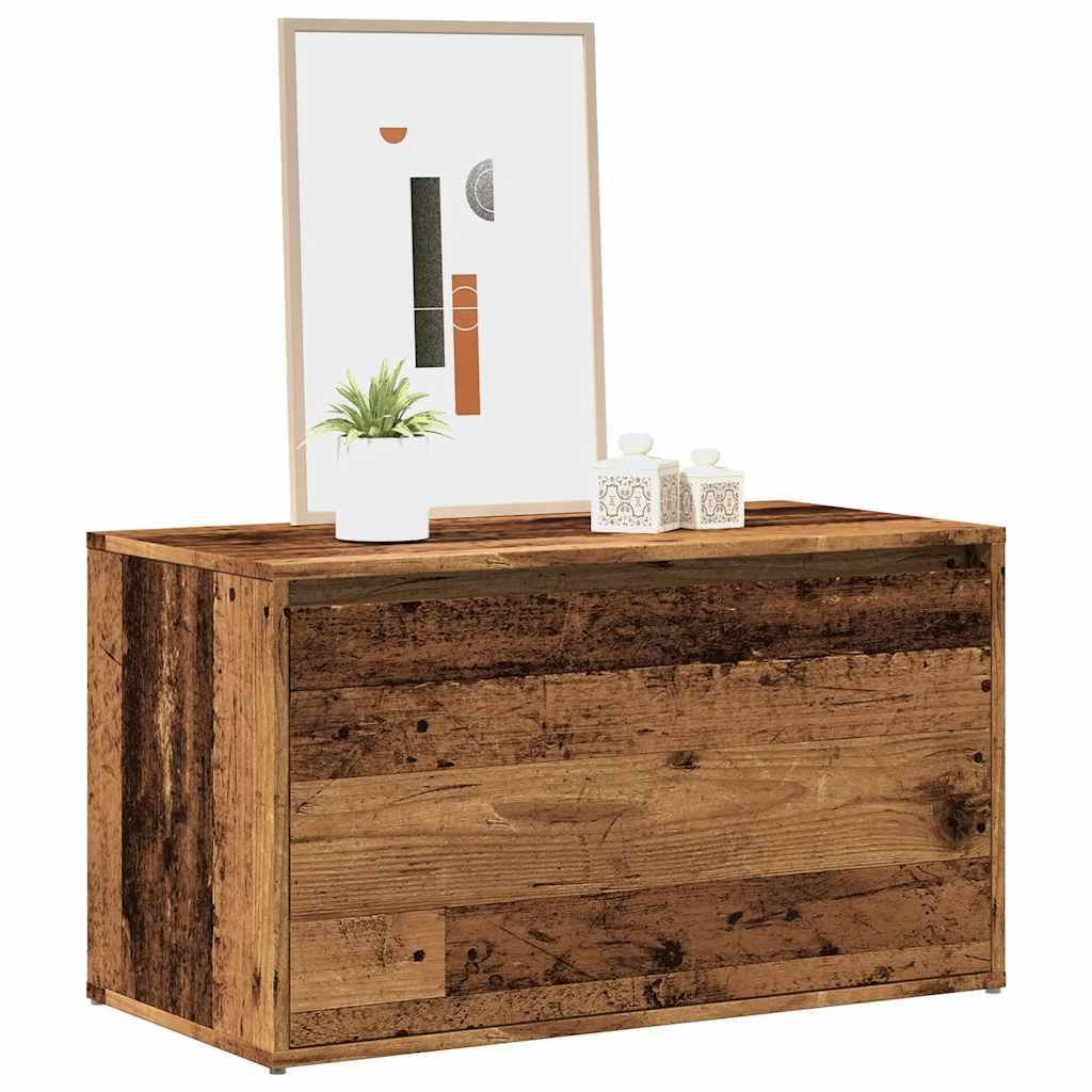 Flurbank 80x40x45 cm Weiß Holzwerkstoff