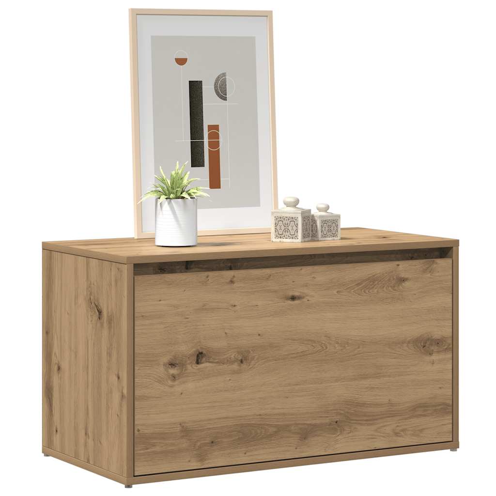 Flurbank 80x40x45 cm Weiß Holzwerkstoff