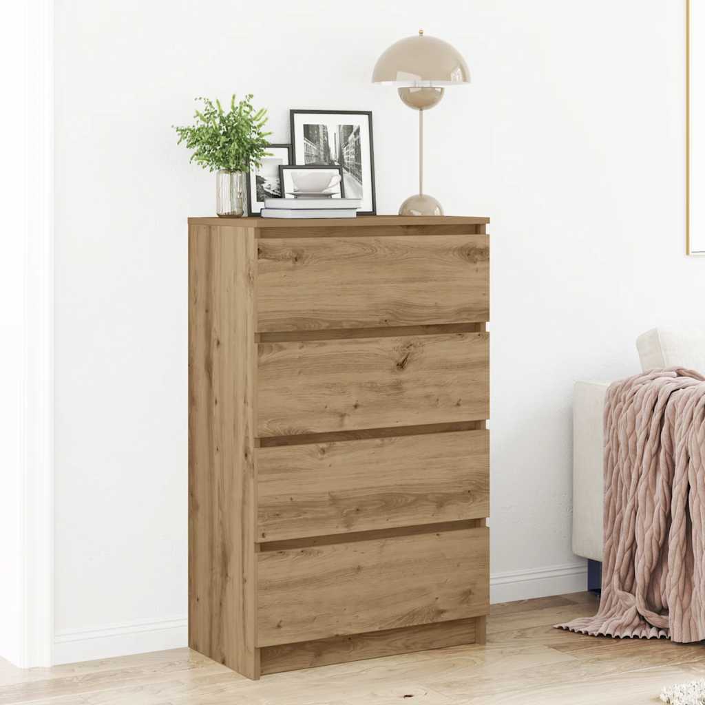 vidaXL Sideboard Weiß 60x35x98,5 cm Holzwerkstoff