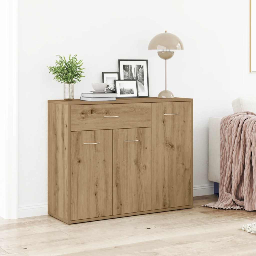 vidaXL Sideboard Weiß 88x30x70 cm Holzwerkstoff