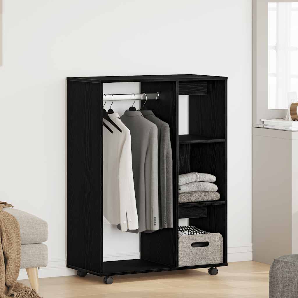 Kleiderschrank Weiß 80x40x110 cm Holzwerkstoff
