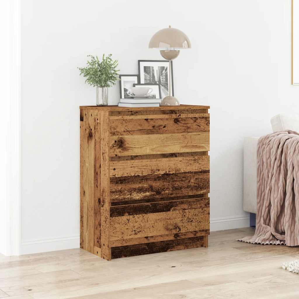 vidaXL Sideboard Weiß 60x35x76 cm Holzwerkstoff
