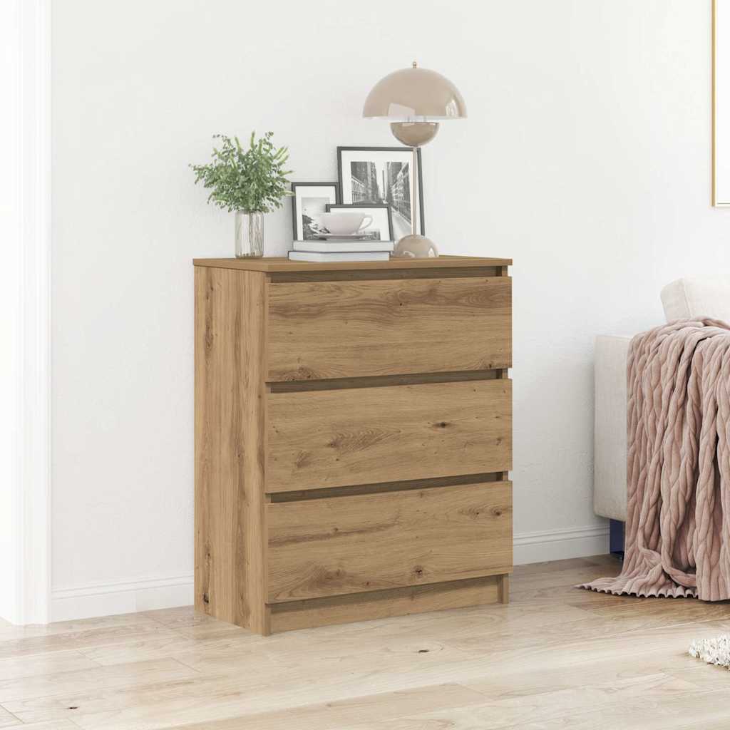 vidaXL Sideboard Weiß 60x35x76 cm Holzwerkstoff