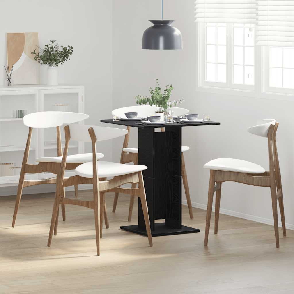 Bistrotisch Weiß 60x60x75 cm Holzwerkstoff