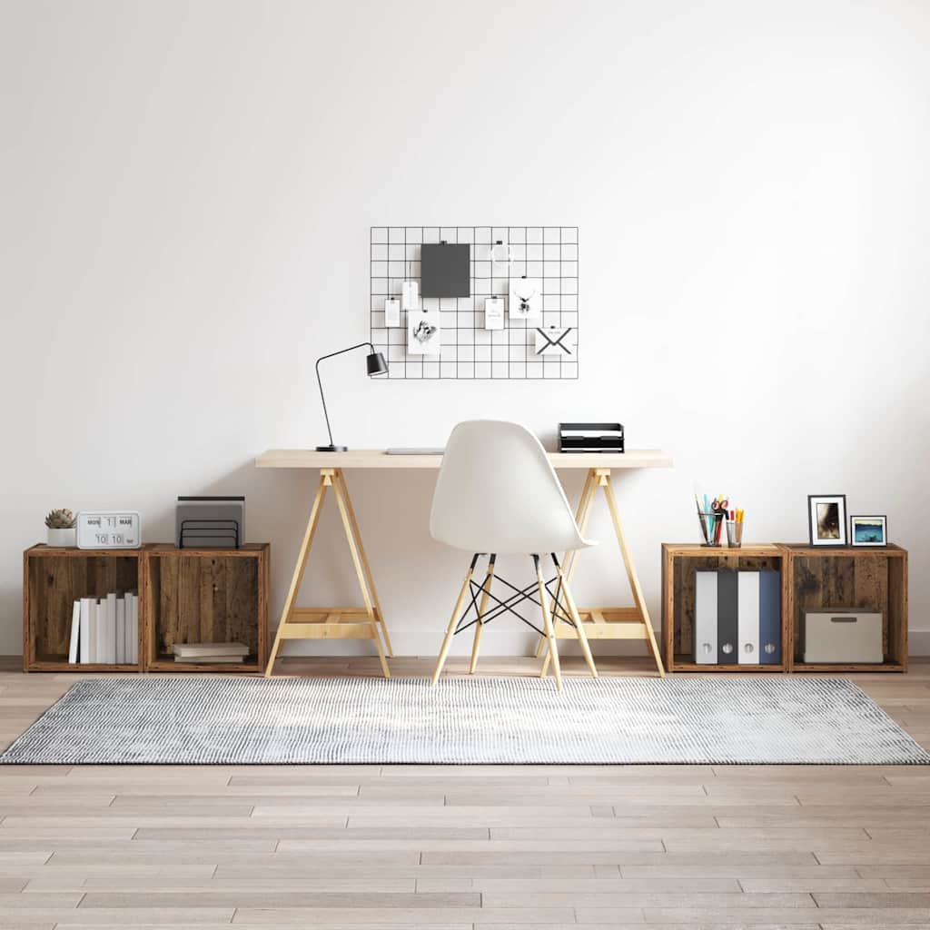 TV-Schrank Weiß 37x35x37 cm Holzwerkstoff
