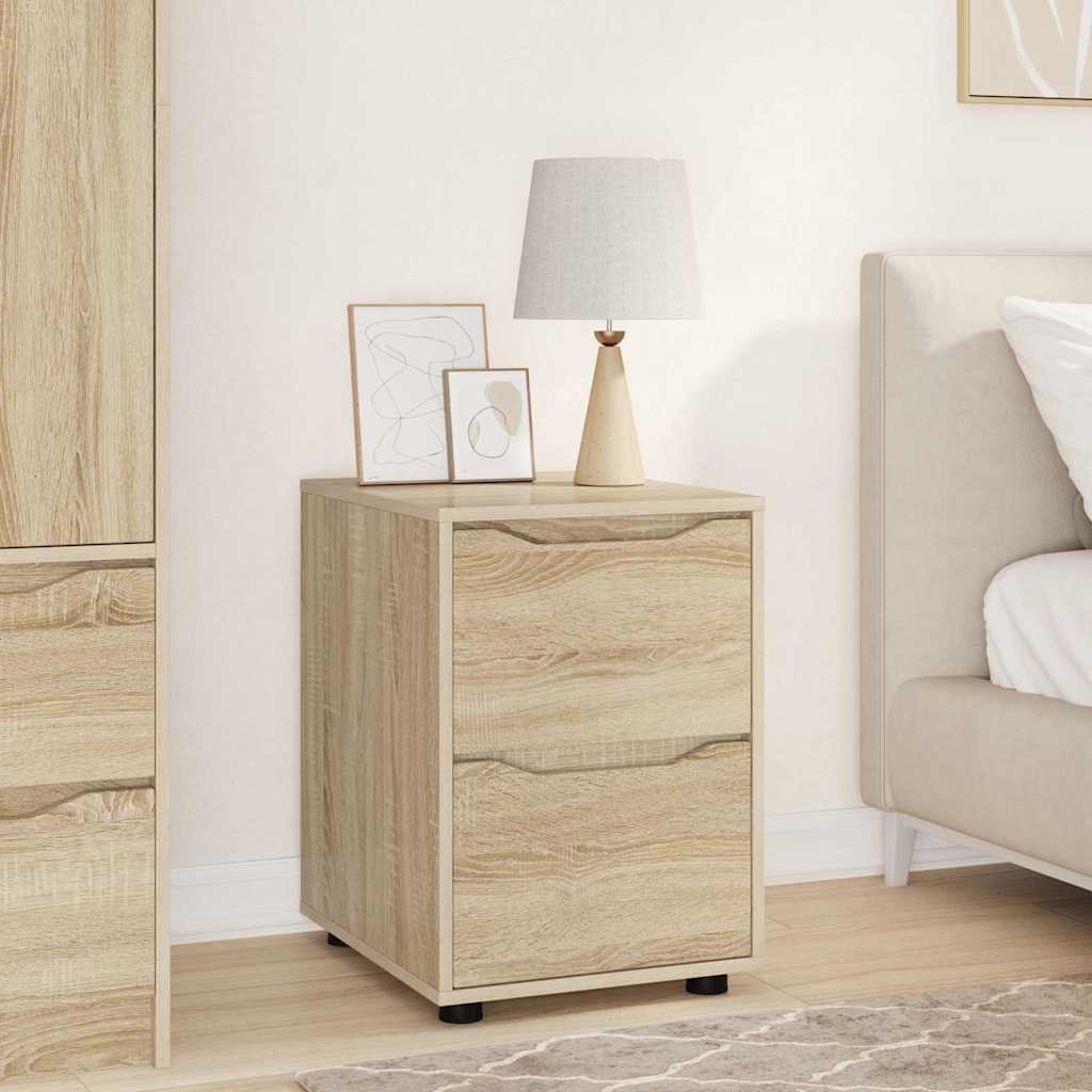 vidaXL Stauraumschränke 2 pcs Weiß 80 x 48 x 105 cm Holzwerkstoff