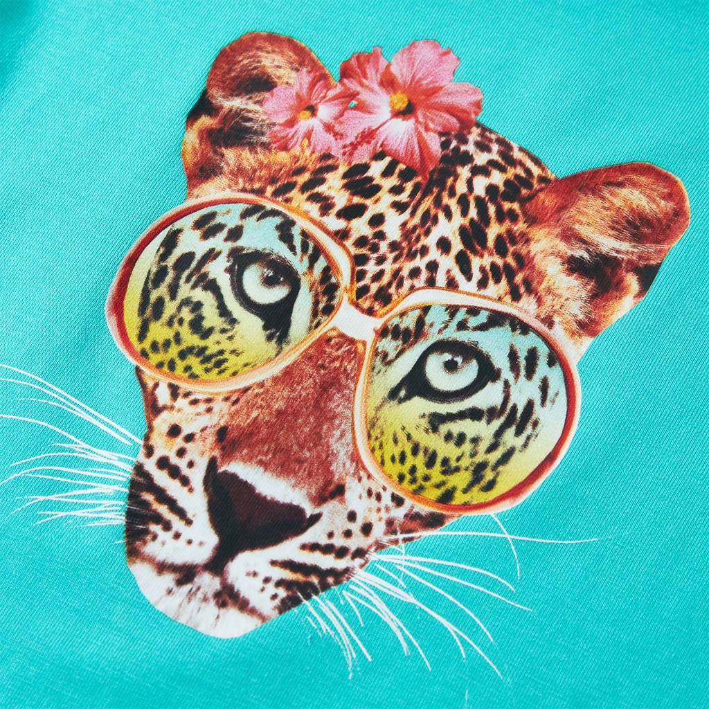 Kinder-T-Shirt Minzgrün 92