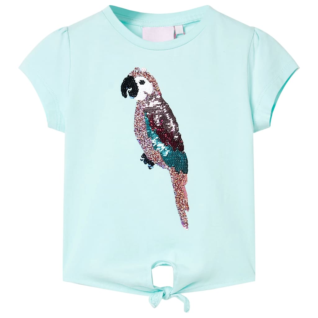 Kinder-T-Shirt Neonrosa 92