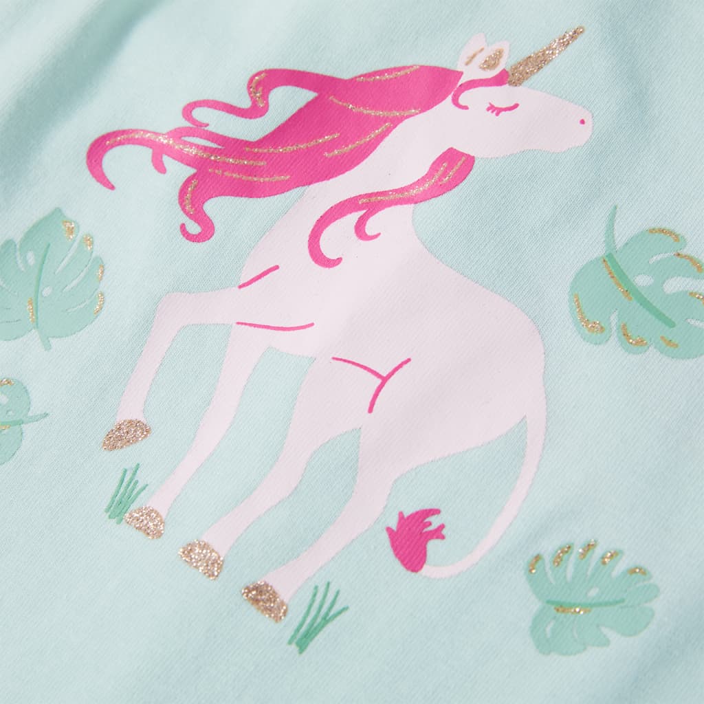 Kinder-Tanktop Helles Minzgrün 92