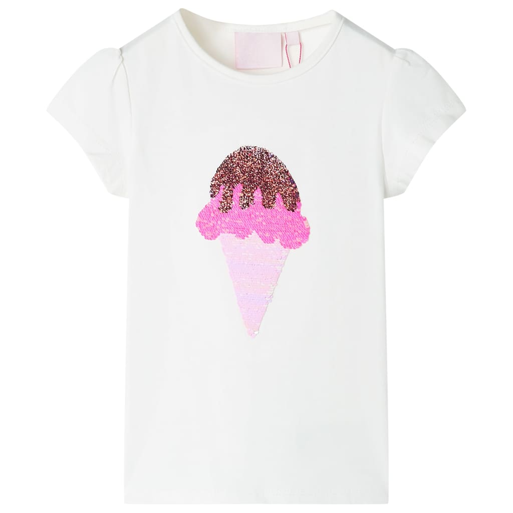 Kinder-T-Shirt Neongelb 92