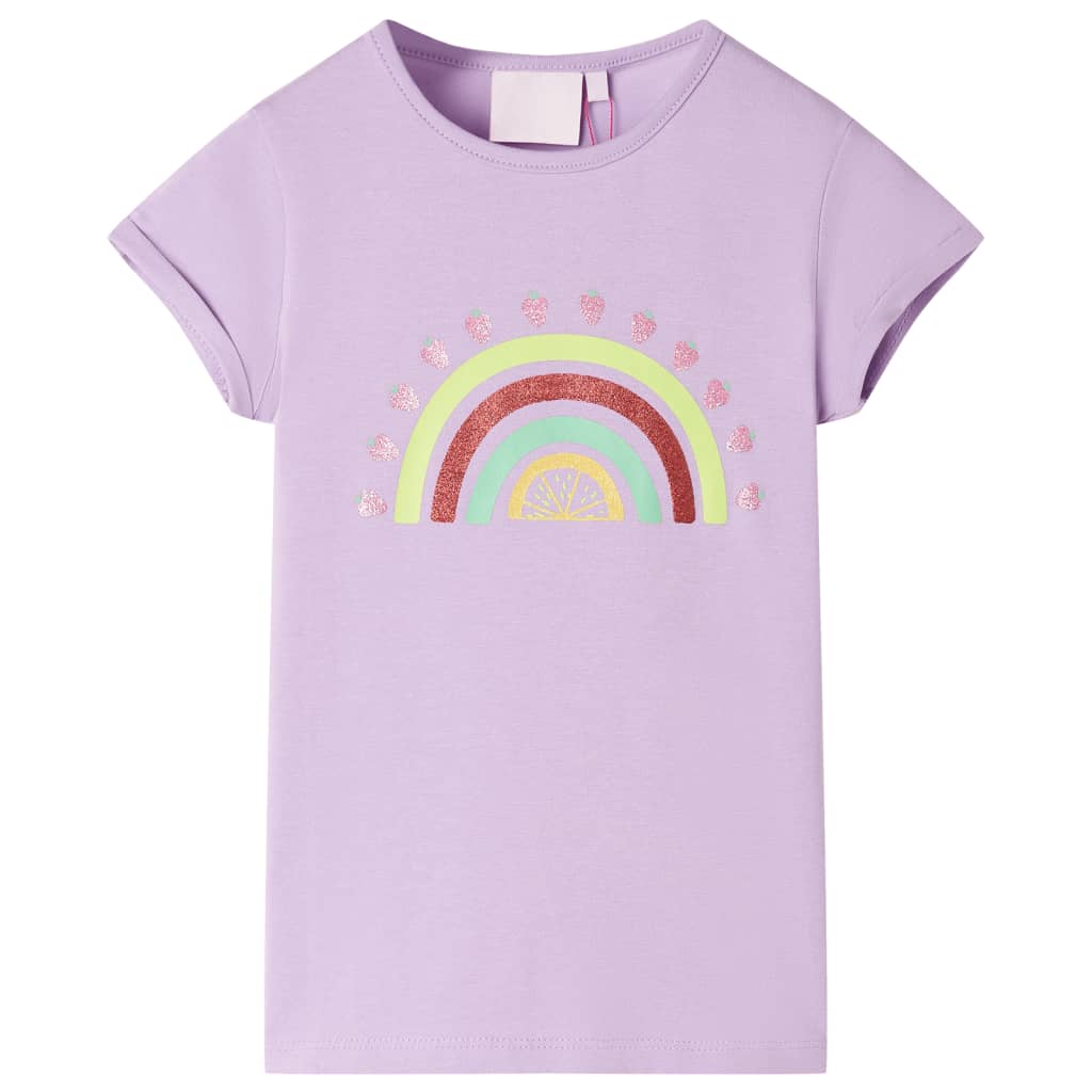Kinder-T-Shirt Lila 92