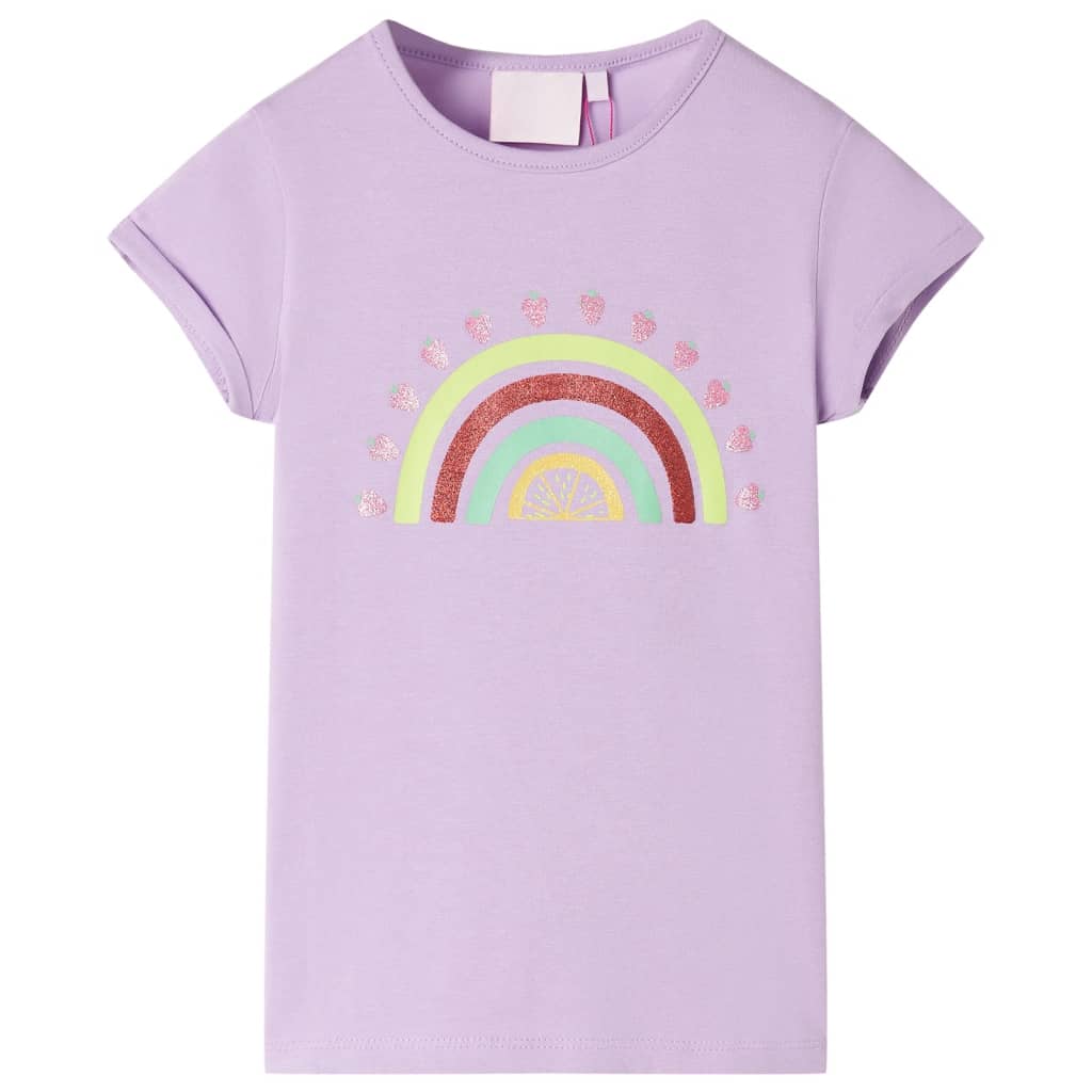 Kinder-T-Shirt Lila 92