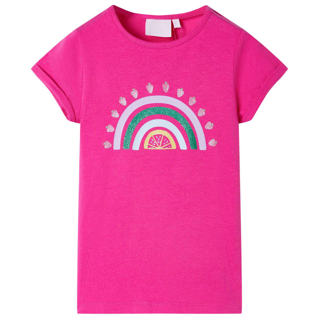 Kinder-T-Shirt Lila 92