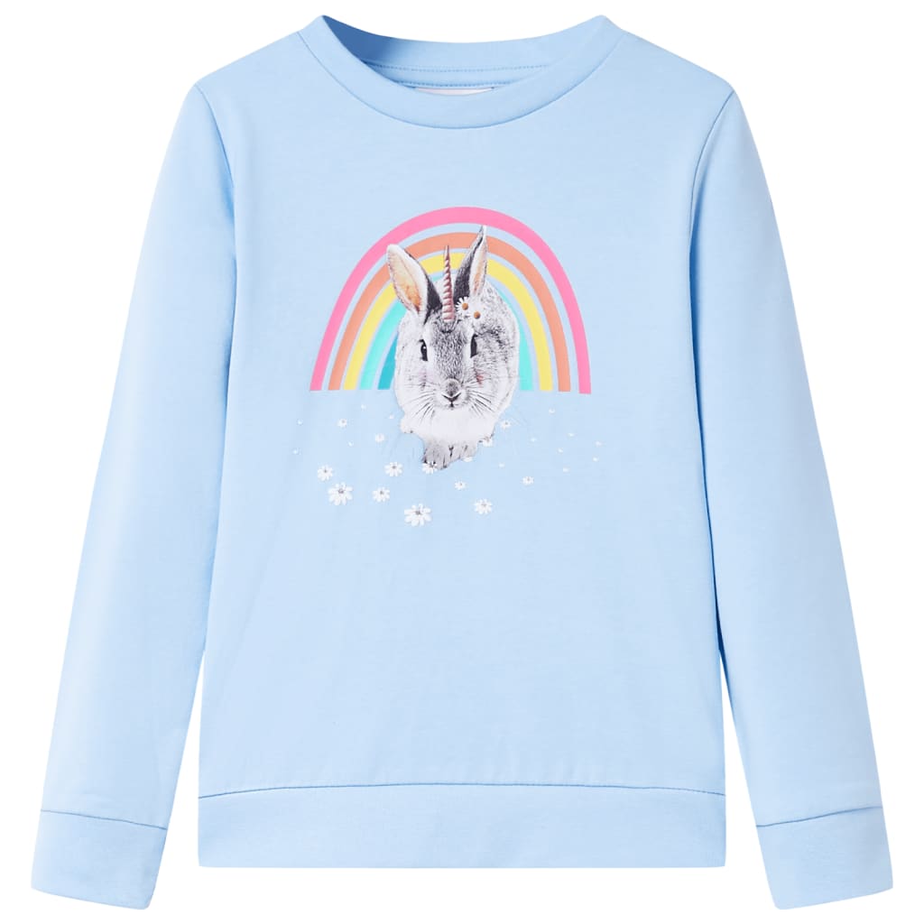 Kinder-Sweatshirt Hellrosa 92