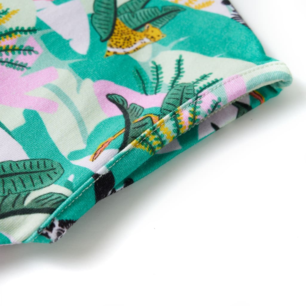 Kinderkleid Helles Minzgrün 92