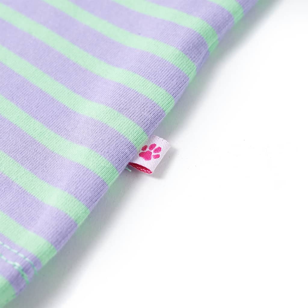 Kinder-T-Shirt Helles Minzgrün 92