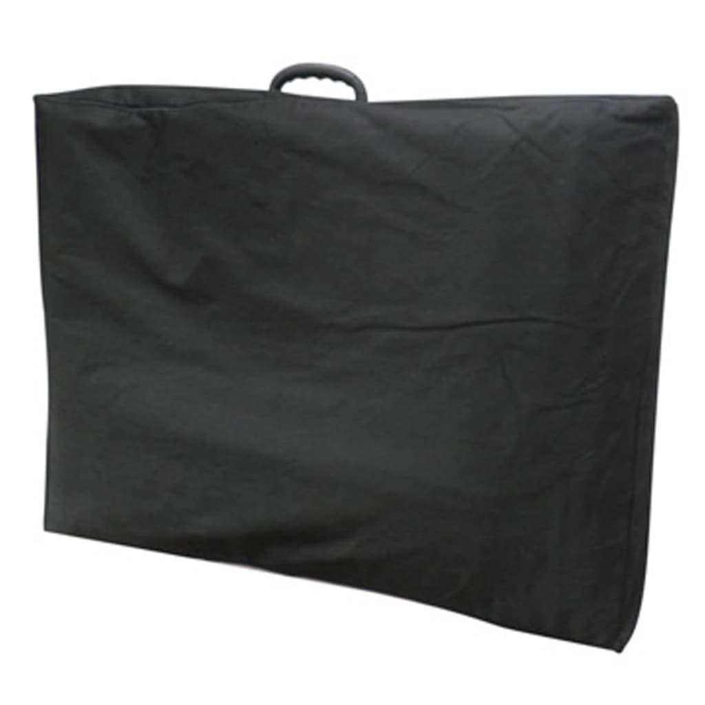 vidaXL Kosmetikstuhl Tragbar Kunstleder 185×78×76 cm Weiß