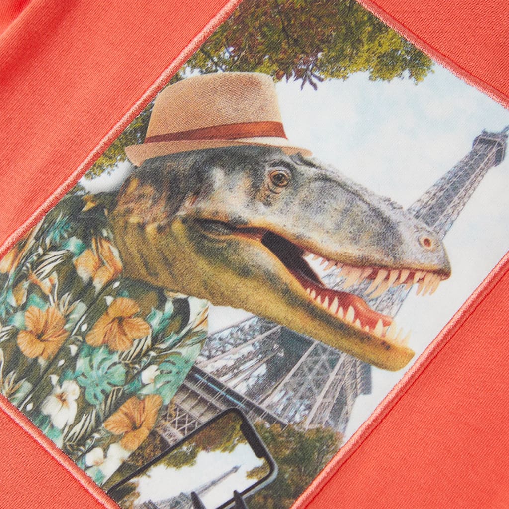 Kinder-T-Shirt Hellrot 92