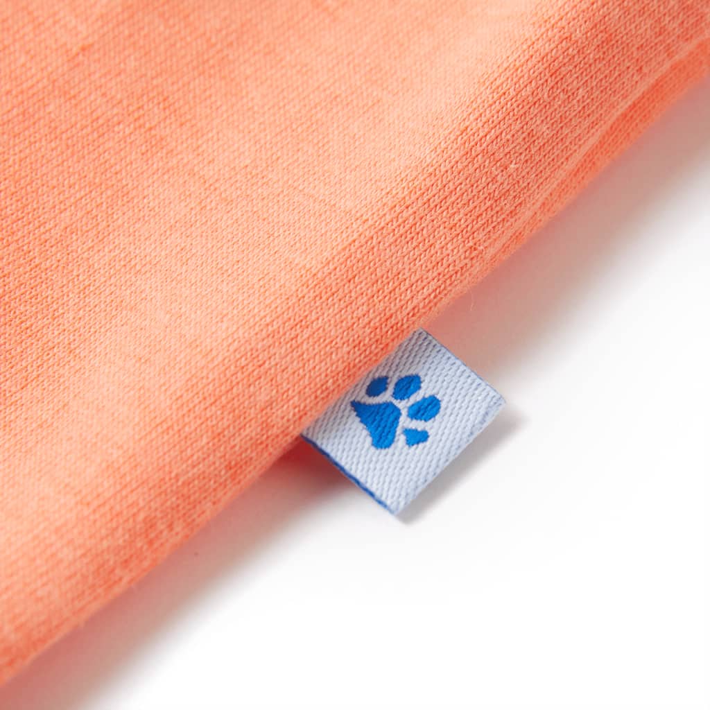 Kinder-T-Shirt Neonorange 92